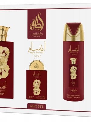 217ca6bd8bd1866070f57f4ad78ee813.jpg Ansaam Gold zestaw Lattafa EDP 100 ml 20 ml i dezodorant 200 ml
