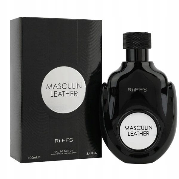 41e62cf1e9b00e354d1ce2e92a9fbd8d.jpg Riiffs Masculin Leather 100 ml EDP perfumy męskie