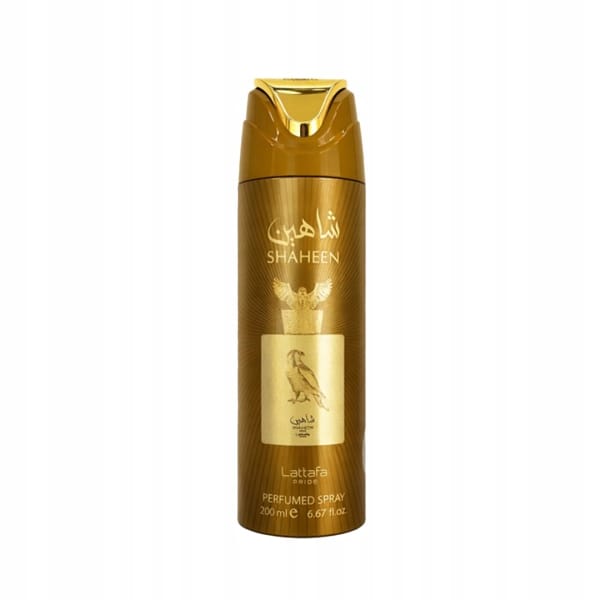 6db7789c3d7c4da028ebf6924d68bd96.jpg Shaheen Gold dezodorant 200 ml Lattafa Pride unisex