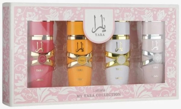 882ab1da51bfaf68950d90a4e450ea48.jpg My Yara Collection zestaw Lattafa 4 × 25 ml EDP