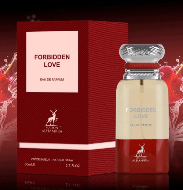 9a1fe4c040aa4c179e09aa2a1d561af7.jpg Forbidden Love Maison Alhambra 80 ml EDP perfumy wiśniowe