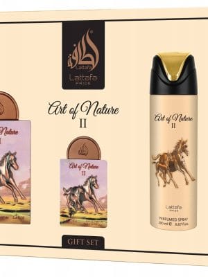 c1b68679aaaaed2e014c1363ae3859e8.jpg Art of Nature II zestaw Lattafa EDP 100 ml 20 ml i dezodorant 200 ml